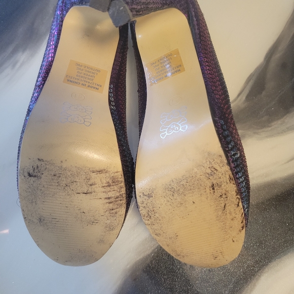 Sequin platform heels - Picture 5 of 5